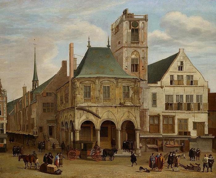 Jacob van der Ulft The old town hall